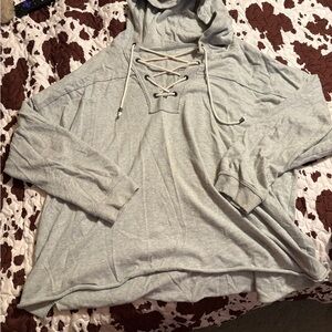 Aerie Heather Gray Hoodie
